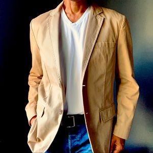 GAP Tan, casual, cotton blazer, size Small (I’m a 38R).